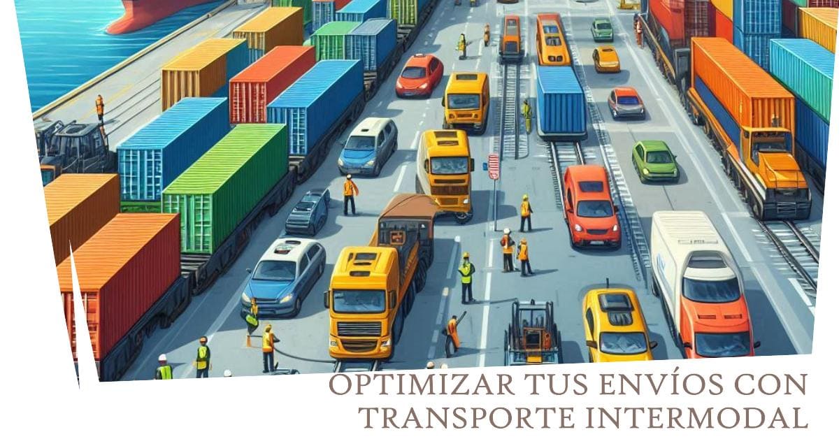 Cómo optimizar tus envíos con transporte intermodal