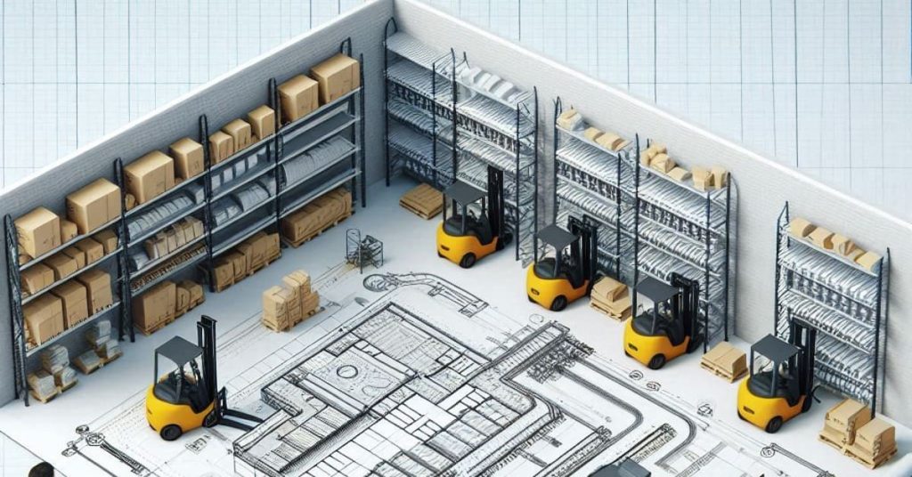 Cómo diseñar un layout eficiente para almacenes