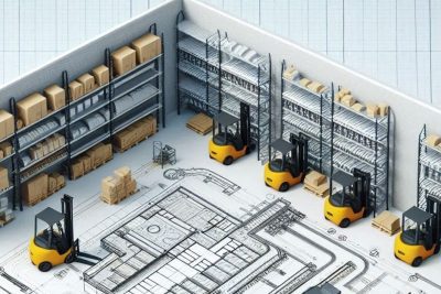 Cómo diseñar un layout eficiente para almacenes