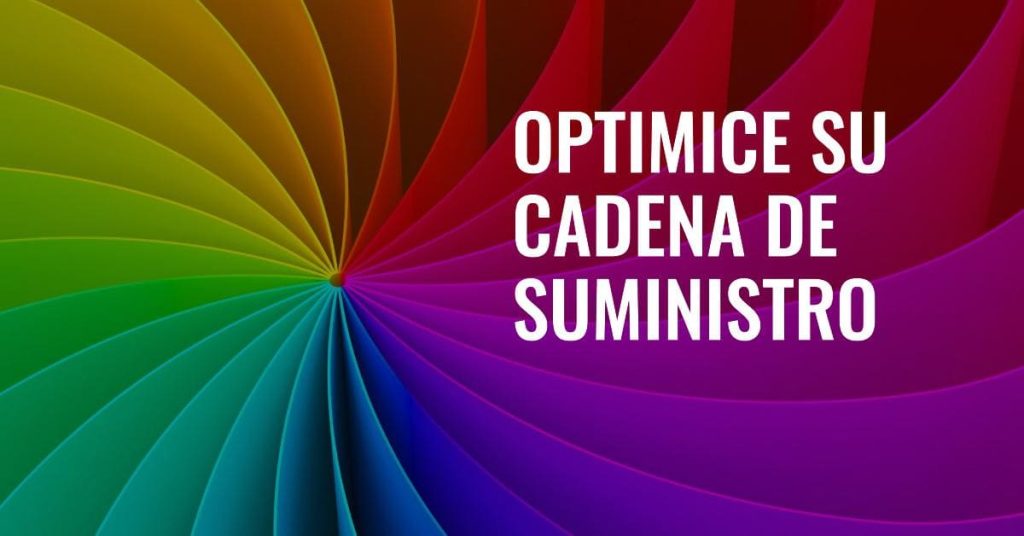 Optimice Su Cadena De Suministro