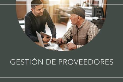 gestión de proveedores