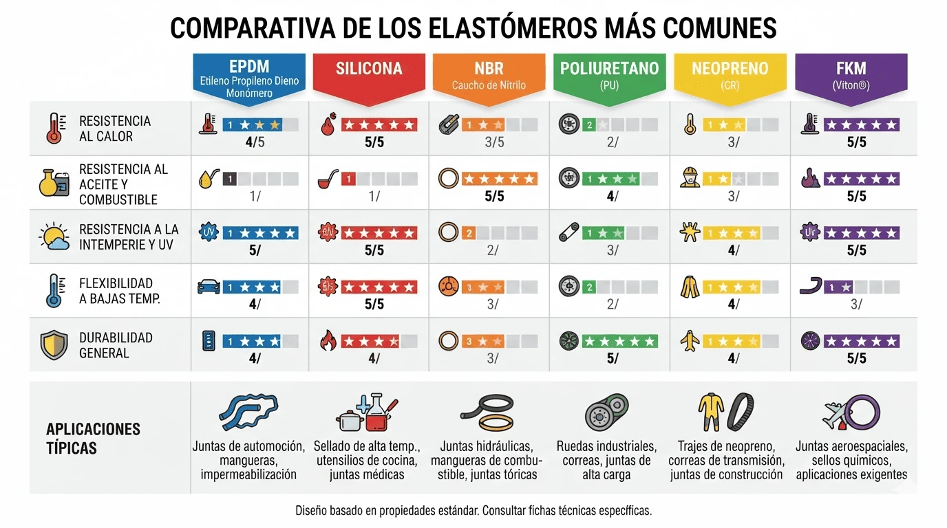 PROPIEDADES ELASTOMEROS