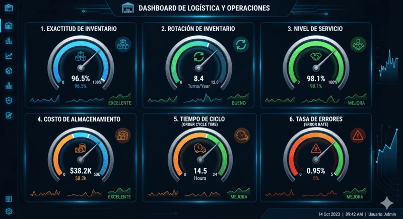 KPIs logísticos
