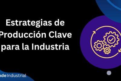 Estrategias de Producción Clave para la Industria