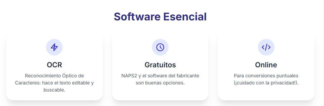 SOFTWARE PARA DIGITALIZAR DOCUMENTOS