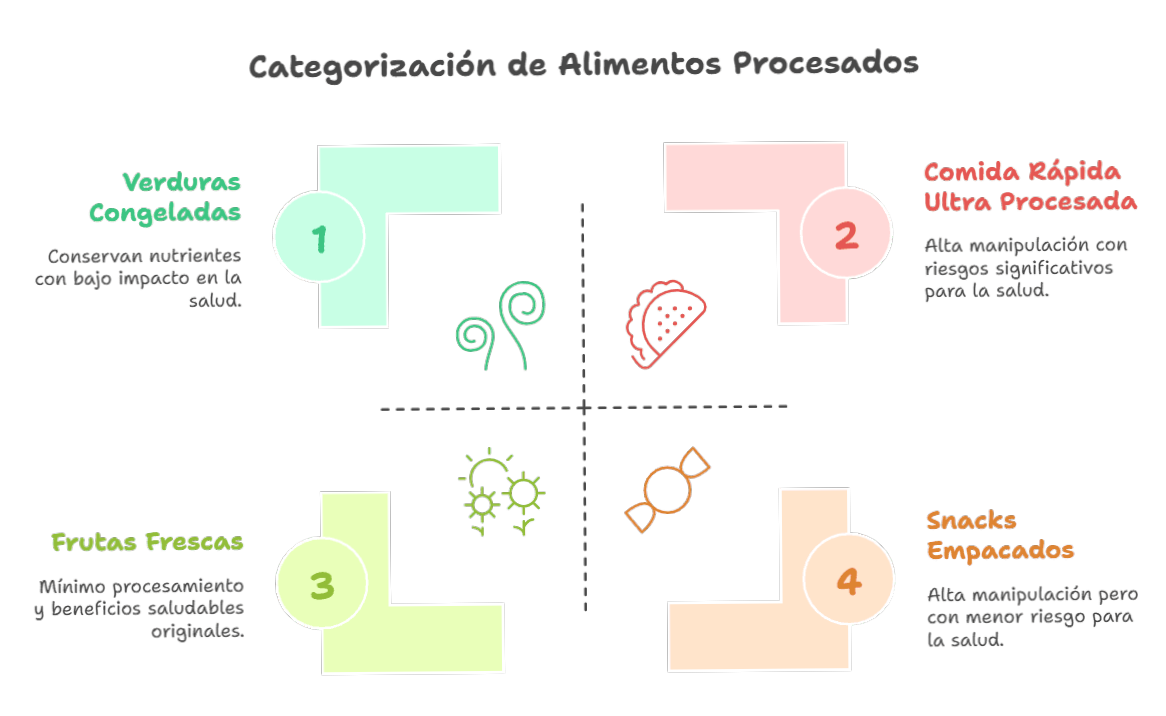 Alimentos Procesados: Lista Completa + Efectos en tu Salud