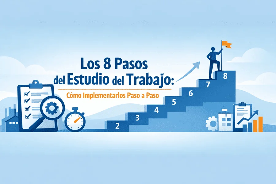 Los 8 Pasos del Estudio del Trabajo