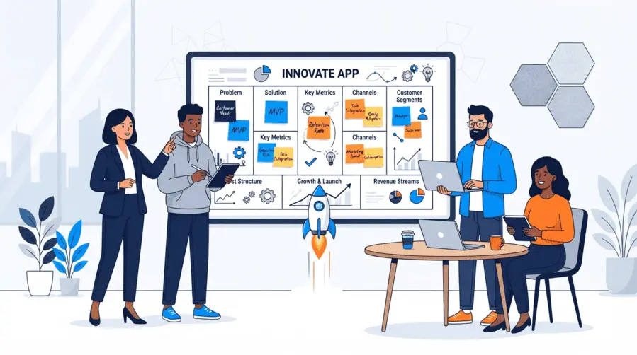 Lean Canvas: Qué es, los 9 Bloques y Ejemplo Práctico (Guía)